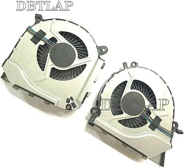 Alt view image 4 of 6 - Cooling Fan for HP 17-W 17-W119TX 17-W010NG 17-W041ND 17-w124TX CPU & GPU Cooling Fan