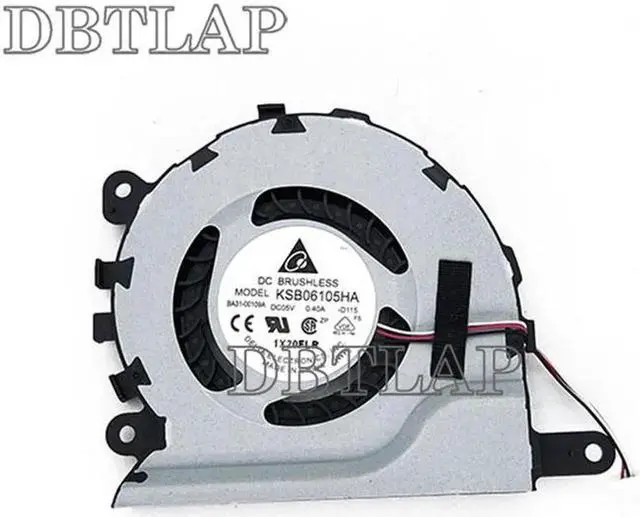 Main image of Laptop CPU Fan for Samsung NP350U2A KSB06105HA 3 PIN Cooling Fan