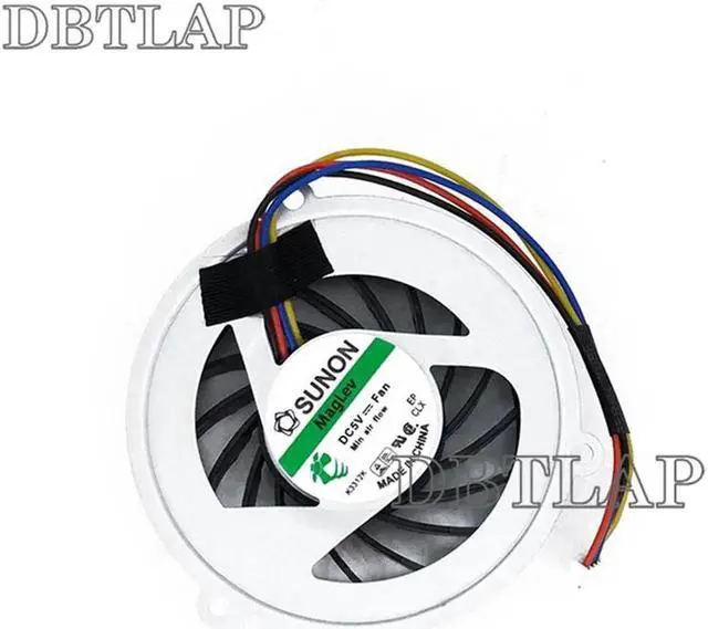 Alt view image 6 of 6 - Laptop CPU Fan Compatible for ASUS K42D K42 X42D K42DR A40D K42DY(AMD Inside) KSB0505HB 4 PIN CPU Cooler Fan Controller heatsink Q