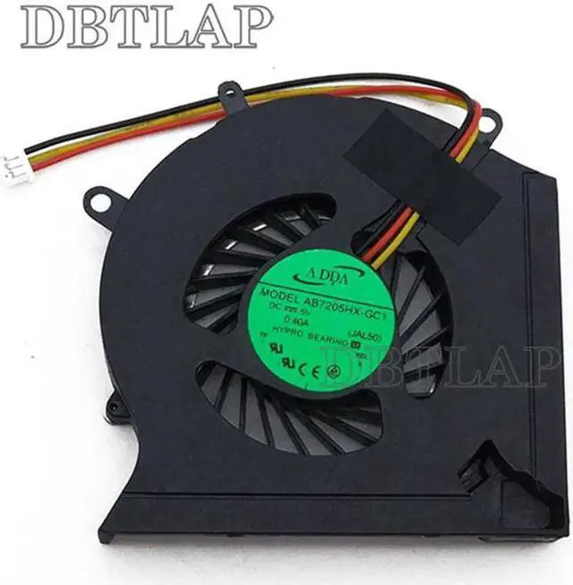 Main image of Laptop CPU Fan for HP DV3 DV3Z CQ35 Laptop Fan dv3-1000 dv3-2000 AB6205HX-GE3 KJW10