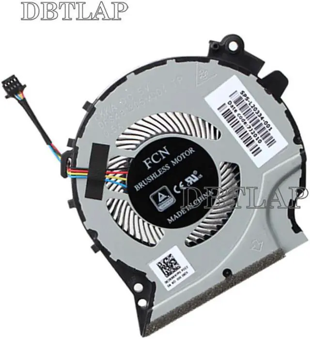 Alt view image 5 of 6 - Laptop Cooling Fan for HP Pac Gaming 4 Green Blade Pavilion 15-CX 15-CX0061TX CX0062TX Notebook Fan