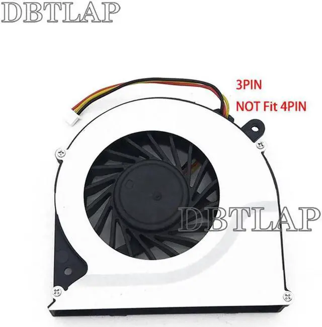 Alt view image 5 of 6 - Laptop CPU Fan Compatible for Toshiba Satellite C850 C855 C870 C875 L850 L870 Series Laptop KSB06105HA-BM2D 3PIN