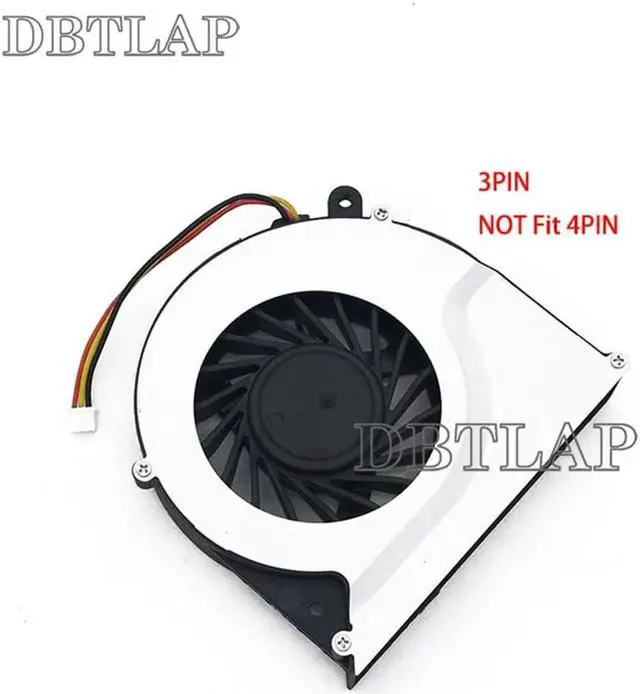 Alt view image 2 of 6 - Laptop CPU Fan Compatible for Toshiba Satellite C850 C855 C870 C875 L850 L870 Series Laptop KSB06105HA-BM2D 3PIN