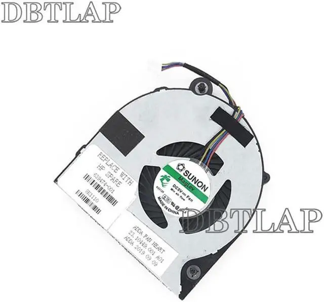 Alt view image 2 of 6 - Laptop CPU Fan Compatible for HP Probook 6360B 6360 639474-001 KSB05105HB KSB05105HB-AG42 AG42 Cooling Fan