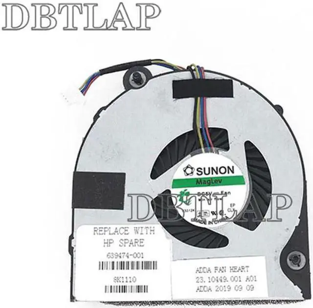 Main image of Laptop CPU Fan Compatible for HP Probook 6360B 6360 639474-001 KSB05105HB KSB05105HB-AG42 AG42 Cooling Fan