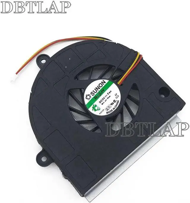 Alt view image 4 of 6 - Laptop CPU Fan Compatible for ASUS K43B K43T K53B K53T K53BY A53U X53B X53U K73T K73TK MF60120V1-C250-G99 Cooling Fan