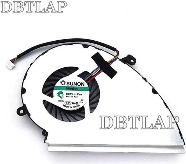 Alt view image 2 of 6 - GPU Fan for MSI GE72VR GP72VR GL72VR MS-179B Laptop GPU Cooling Fan PAAD06015SL N372 4PIN