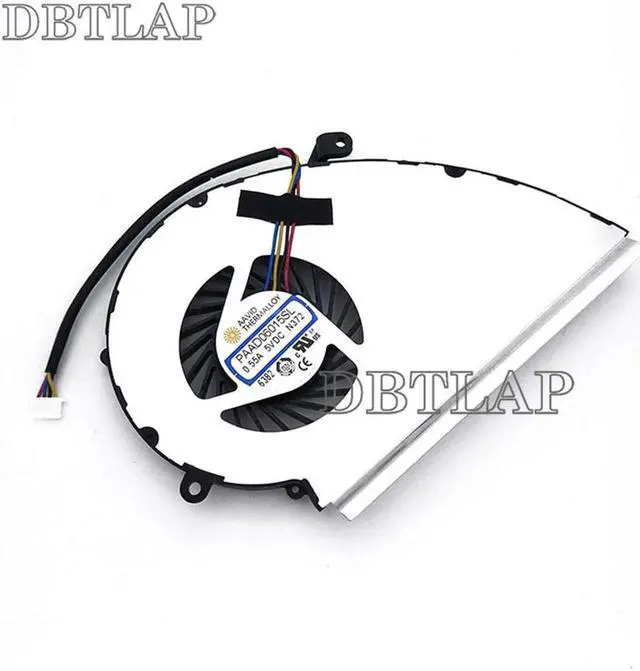 Alt view image 3 of 6 - GPU Fan for MSI GE72VR GP72VR GL72VR MS-179B Laptop GPU Cooling Fan PAAD06015SL N372 4PIN