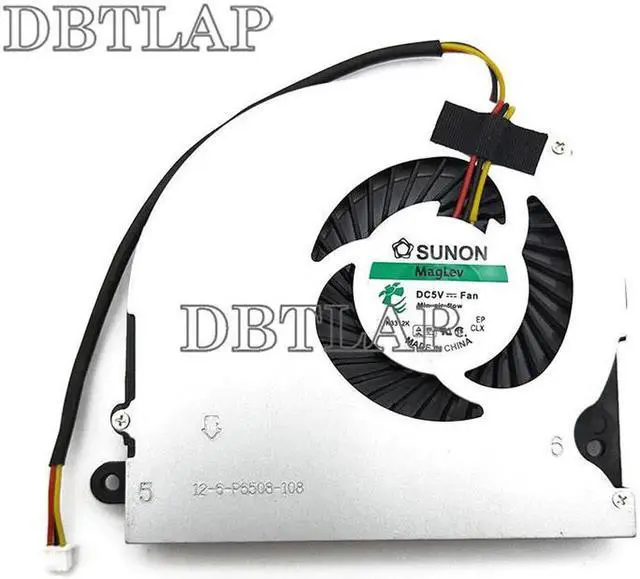 Alt view image 4 of 7 - CPU Cooling Fan for Lenovo miix720-12isk DFS430705PB0T FJ50 DC5V 0.5A Fan