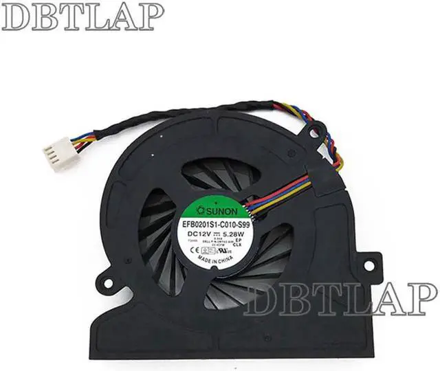 Alt view image 5 of 5 - Laptop CPU Fan for Dell Inspiron One 2320 for BUB0812DD BASB1120R2U 03WY43 3WY43 Cooling Fan All in One 4PIN