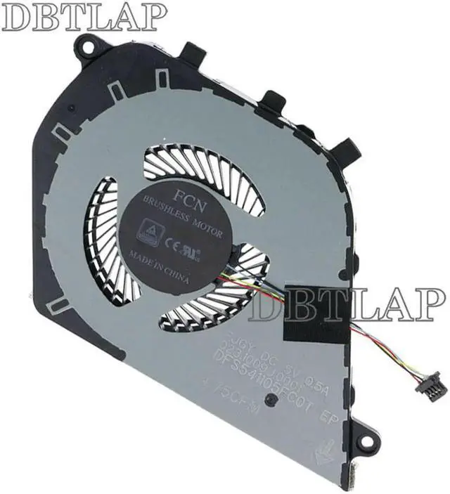 Alt view image 3 of 6 - Laptop CPU Cooling Fan for Dell Inspiron 15-7000 15 7570 7573 0Y64H5 DFS541105FC0T 2017