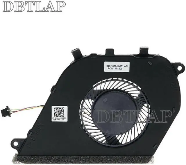Alt view image 2 of 6 - Laptop CPU Cooling Fan for Dell Inspiron 15-7000 15 7570 7573 0Y64H5 DFS541105FC0T 2017