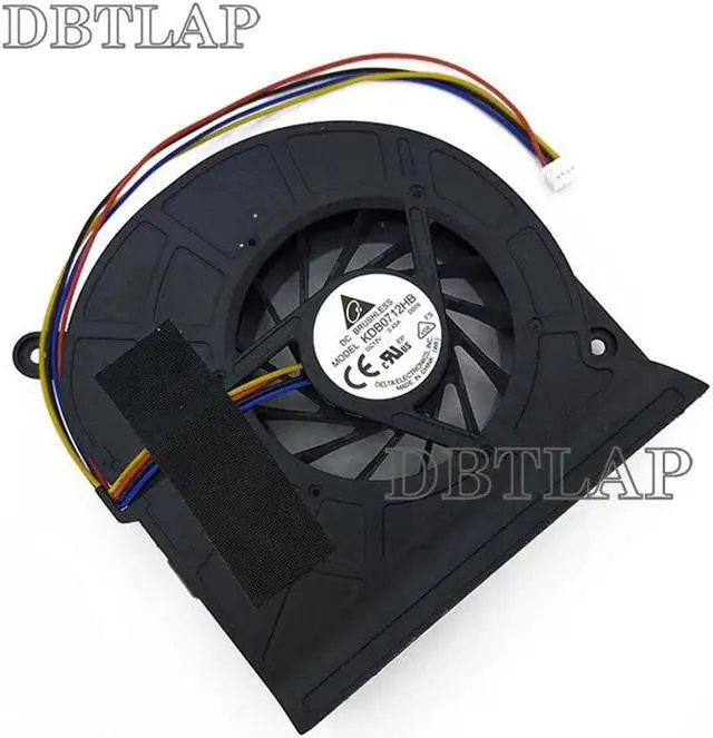 Alt view image 3 of 7 - Fan for ASUS ET2400 ET2400A ET2400E All-in-ONE P/N:KDB0712HB-D009 KDB0712HB D009 CPU Cooling Fan