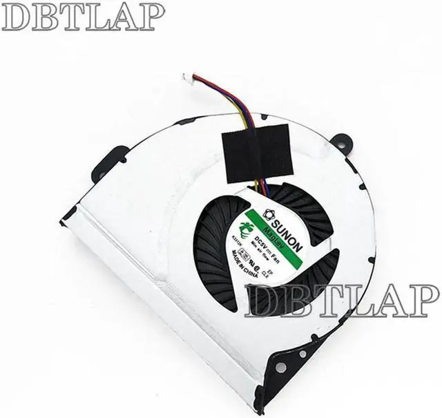 Alt view image 4 of 6 - CPU Fan Compatible for ASUS A83S A83E A84E P43J K43S K84LY K43D PR04JS A84S CPU Cooling Fan