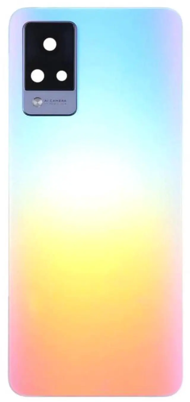 Alt view image 6 of 7 - For vivo V21 Original Battery Back Cover with Camera Lens Cover (Colour)