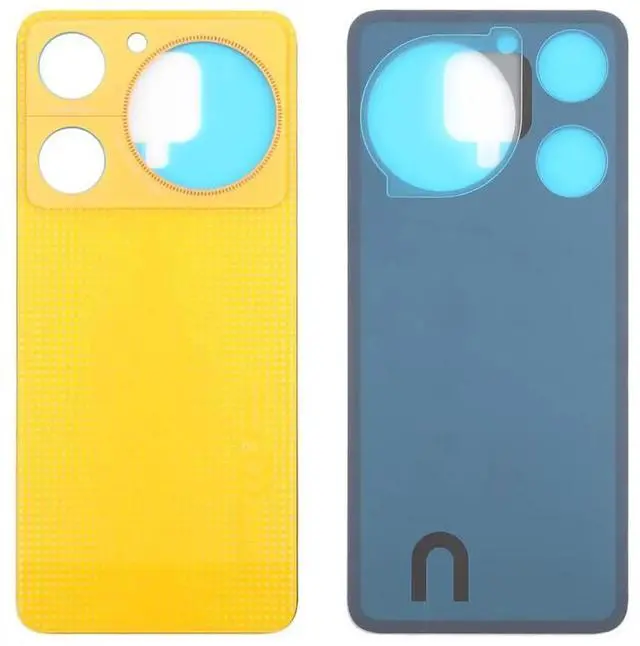 Main image of For ZTE nubia Music Z2353 Glass Battery Back Cover with Adhesive (Yellow)