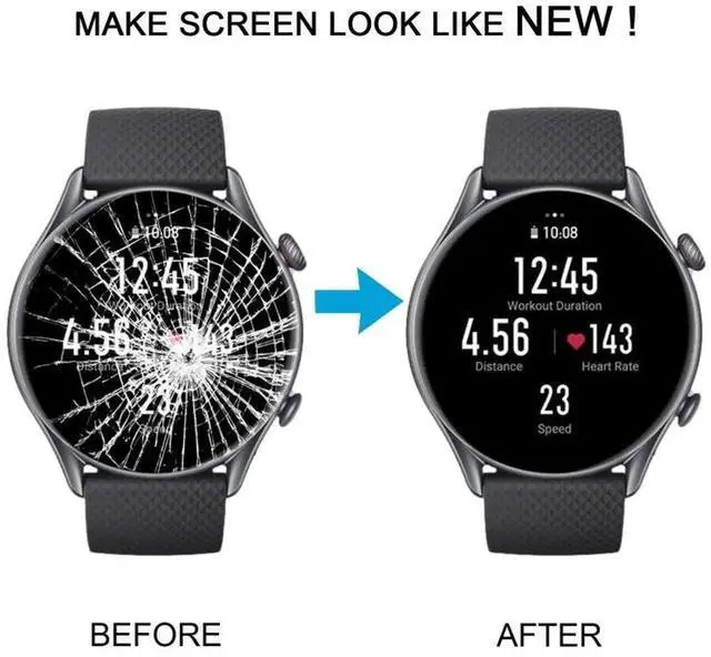 Alt view image 3 of 6 - For Amazfit GTR 3 Pro Original LCD Screen with Digitizer Full Assembly