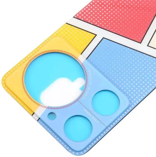 Alt view image 2 of 7 - For ZTE nubia Music Z2353 Glass Battery Back Cover with Adhesive (Multicolour)