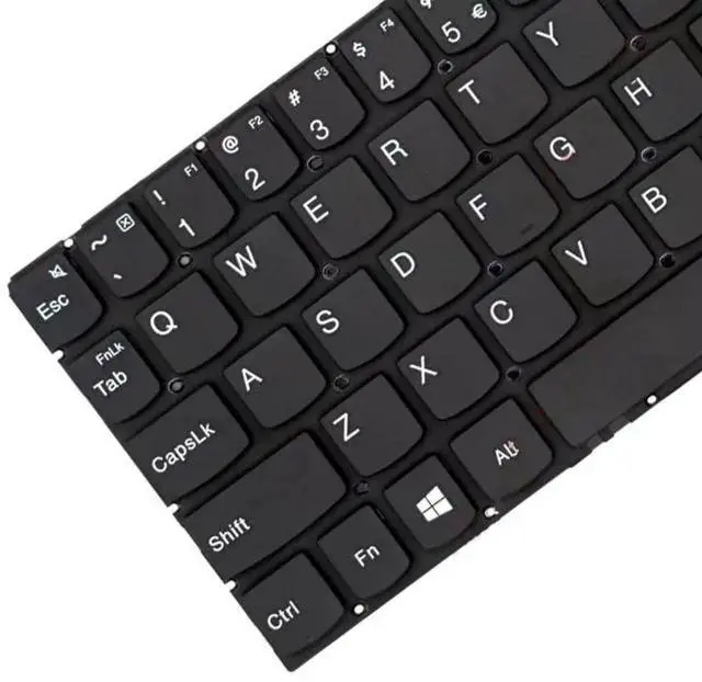 Alt view image 3 of 4 - For Ideapad D330 D335 D330-10IGM US Version Keyboard (Black)