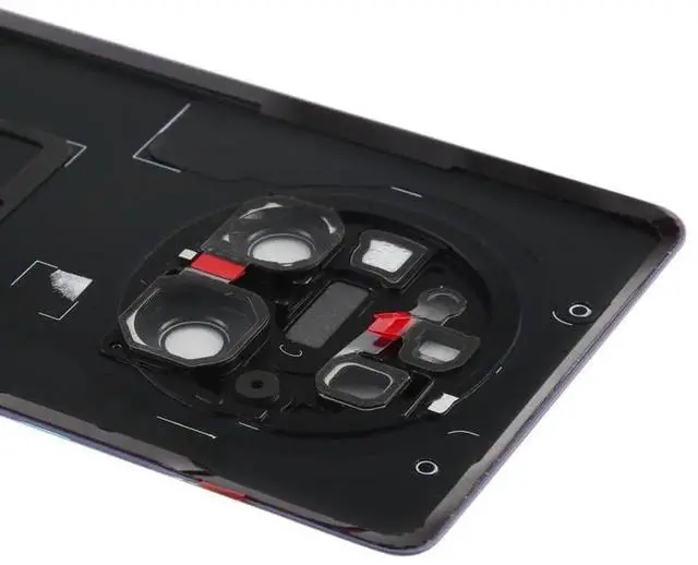 Alt view image 4 of 6 - Original Battery Back Cover with Camera Lens Cover for Huawei Mate 40 Pro (Silver)