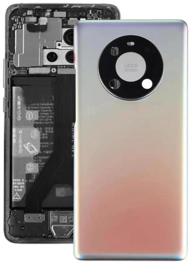 Main image of Original Battery Back Cover with Camera Lens Cover for Huawei Mate 40 Pro (Silver)