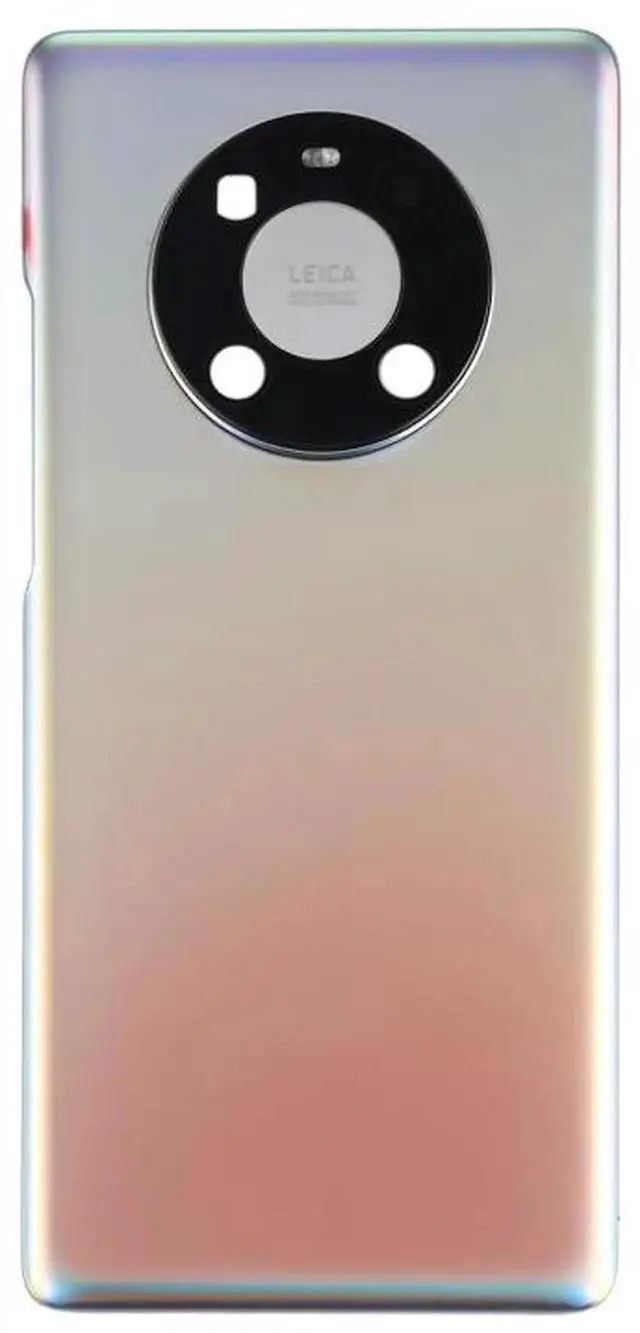 Alt view image 3 of 6 - Original Battery Back Cover with Camera Lens Cover for Huawei Mate 40 Pro (Silver)