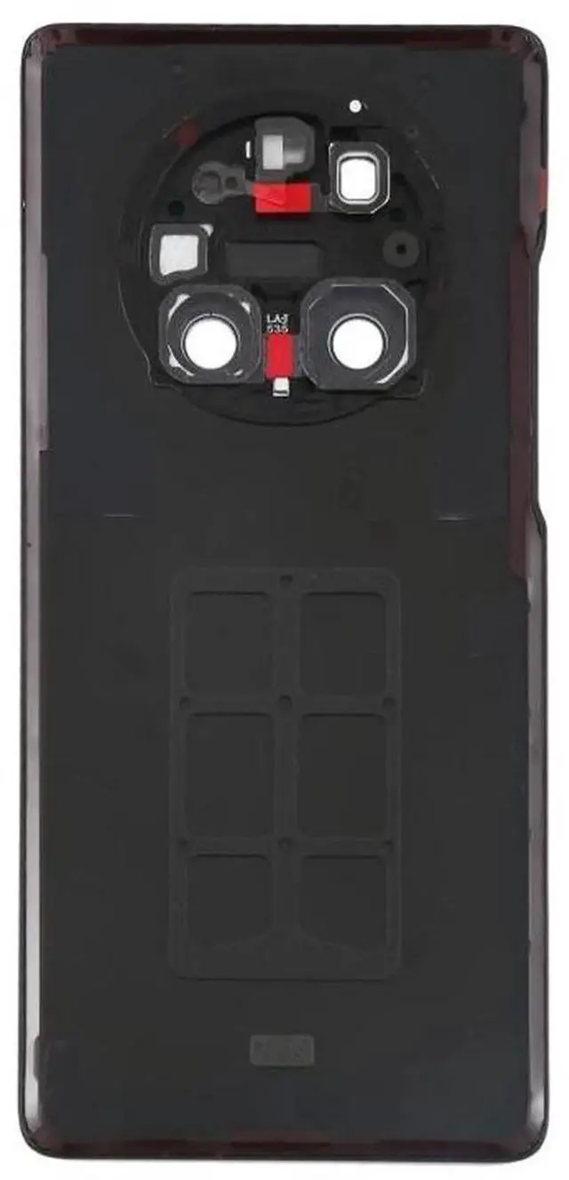 Alt view image 2 of 6 - Original Battery Back Cover with Camera Lens Cover for Huawei Mate 40 Pro (Silver)