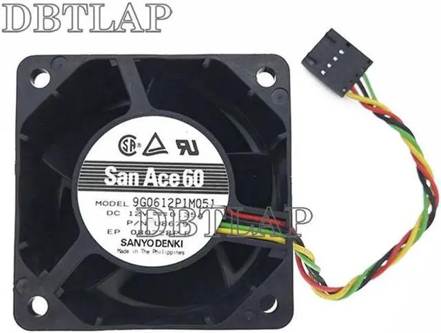 Main image of Laptop Case Fan Compatible for Dell Optiplex GX620 Fan SAN ACE 60 9G0612P1M051 9G0612P1M041 9G0612P1M031 PN U8679