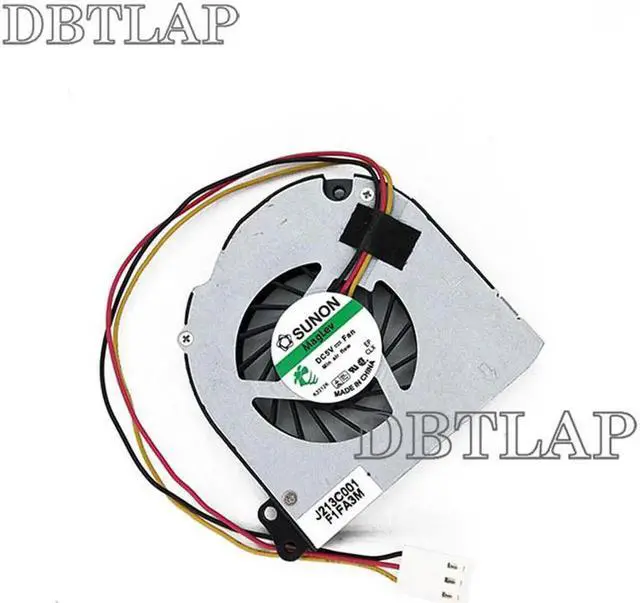 Alt view image 6 of 6 - Laptop CPU Fan Compatible for Hp All in one 100eu foxconn nfb55a05h