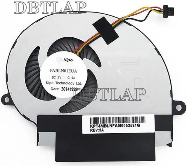 Main image of CPU Fan for Toshiba Satellite S55T-B S55T-B233 S55T-B5282 S55T-B5260 S55T-B5335 S55T-B5239 S55t-B5274NR S55T-B5134 S55T-B5273 S55T-B5273NR S55T-B5150 S55T-B5158 FABLN01EUA Left Side