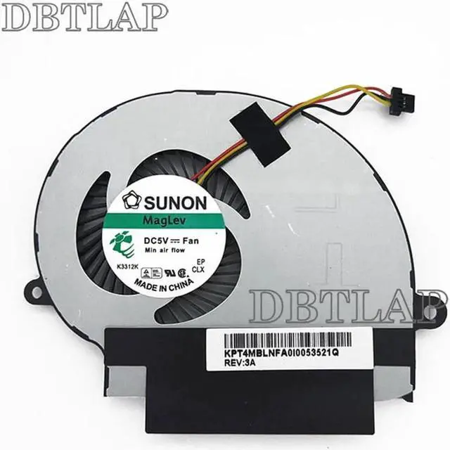 Alt view image 3 of 6 - CPU Fan for Toshiba Satellite S55T-B S55T-B233 S55T-B5282 S55T-B5260 S55T-B5335 S55T-B5239 S55t-B5274NR S55T-B5134 S55T-B5273 S55T-B5273NR S55T-B5150 S55T-B5158 FABLN01EUA Left Side