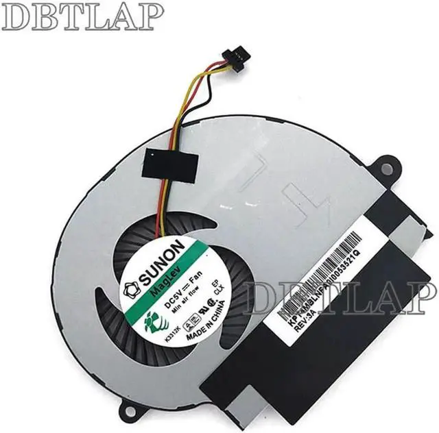 Alt view image 2 of 6 - CPU Fan for Toshiba Satellite S55T-B S55T-B233 S55T-B5282 S55T-B5260 S55T-B5335 S55T-B5239 S55t-B5274NR S55T-B5134 S55T-B5273 S55T-B5273NR S55T-B5150 S55T-B5158 FABLN01EUA Left Side