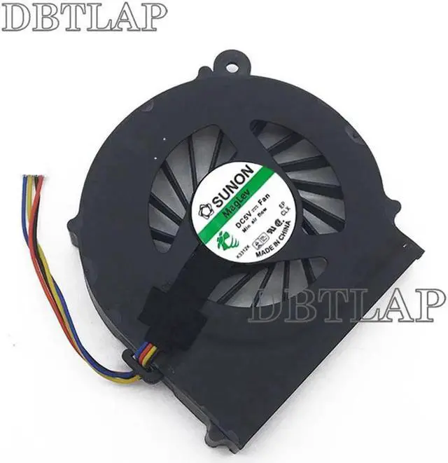 Alt view image 2 of 6 - Laptop CPU Fan for HP g6 g6-1a00 g6t-1a00 g6-1b00 g6t-1b00 g6-1c00 g6t-1c00 g6-1d00 g6z-1c00 g6t-1d00 g6z-1d00 g6-1159er g6-1160er g6-1162er g6-1182sr g6-1202sr g6-1d70ca