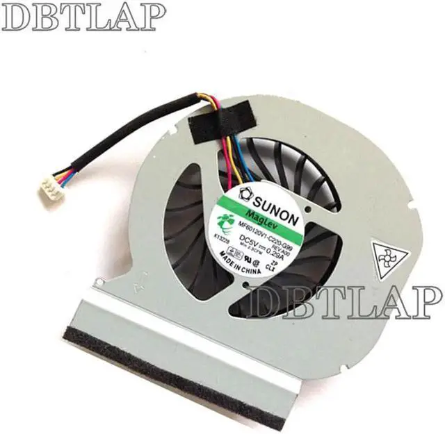 Alt view image 4 of 6 - CPU Cooling Fan for Dell Latitude E6420 MF60120V1-C220-G99