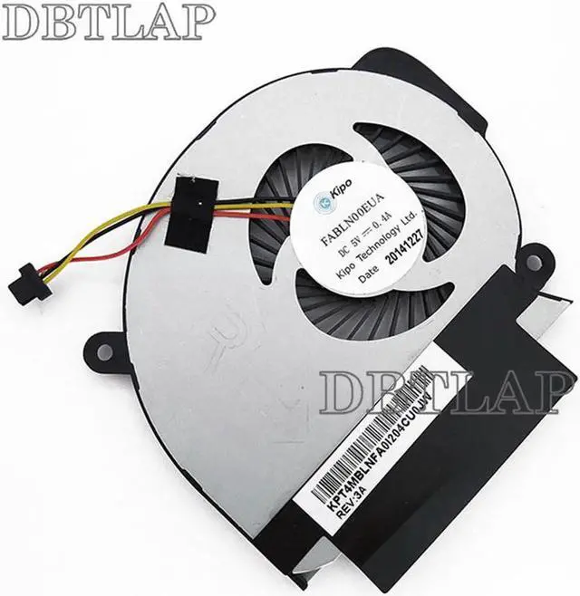 Alt view image 5 of 6 - CPU Fan for Toshiba Satellite S55T-B S55T-B233 S55T-B5282 S55T-B5260 S55T-B5335 S55T-B5239 S55t-B5274NR S55T-B5134 S55T-B5273 S55T-B5273NR S55T-B5150 S55T-B5158 FABLN01EUA Right Side