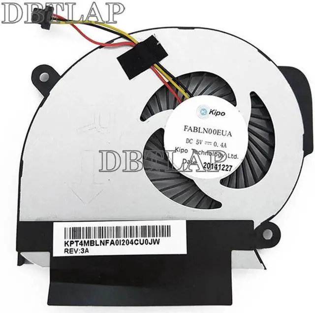 Alt view image 2 of 6 - CPU Fan for Toshiba Satellite S55T-B S55T-B233 S55T-B5282 S55T-B5260 S55T-B5335 S55T-B5239 S55t-B5274NR S55T-B5134 S55T-B5273 S55T-B5273NR S55T-B5150 S55T-B5158 FABLN01EUA Right Side