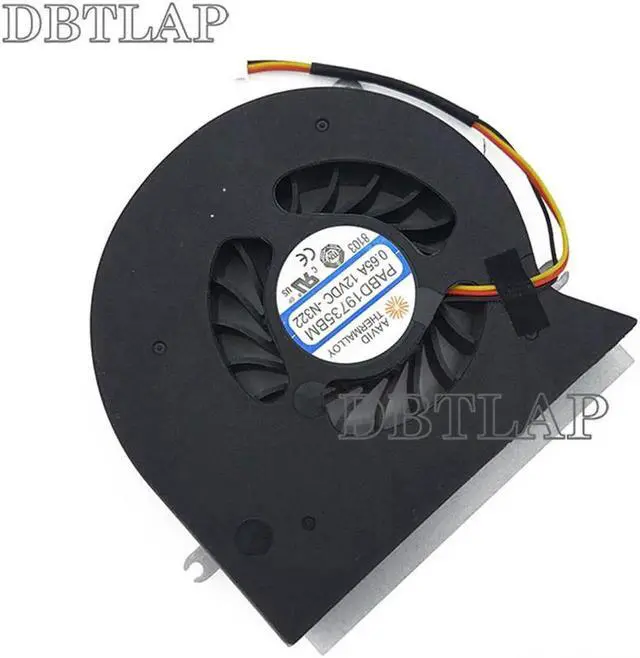 Alt view image 3 of 6 - CPU Fan Compatible for MSI MS-1781 MS-1782 MS-1785