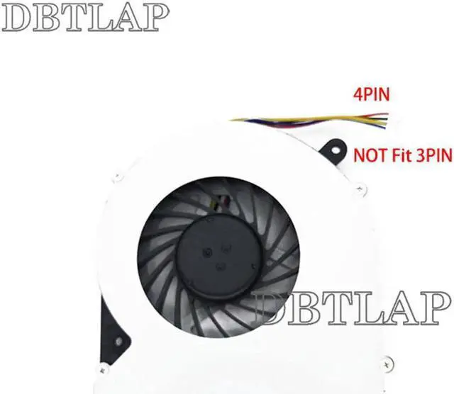 Alt view image 3 of 6 - Compatible for Toshiba Satellite L850 L850D L855 L855D Laptop CPU Cooling Fan 4-Pin Connector FT02 Fan