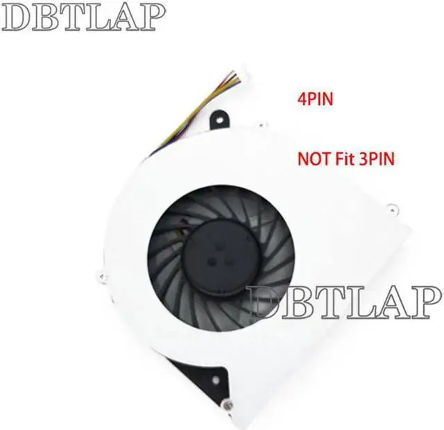 Alt view image 4 of 6 - Compatible for Toshiba Satellite L850 L850D L855 L855D Laptop CPU Cooling Fan 4-Pin Connector FT02 Fan