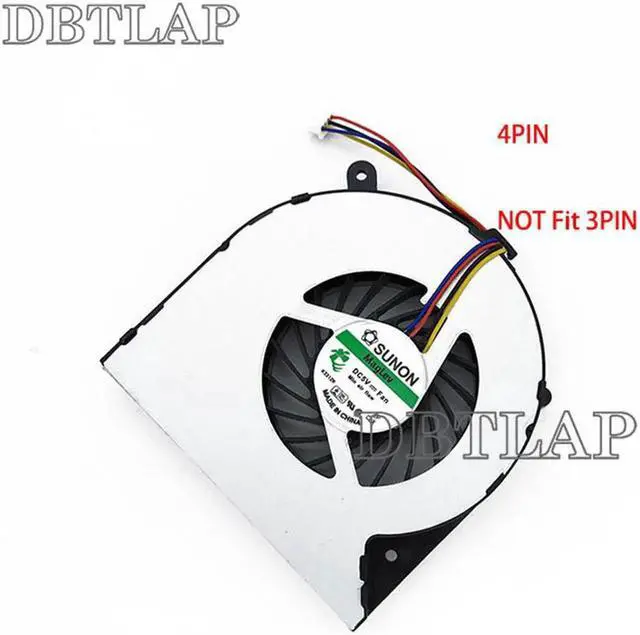 Alt view image 5 of 6 - Compatible for Toshiba Satellite L850 L850D L855 L855D Laptop CPU Cooling Fan 4-Pin Connector FT02 Fan