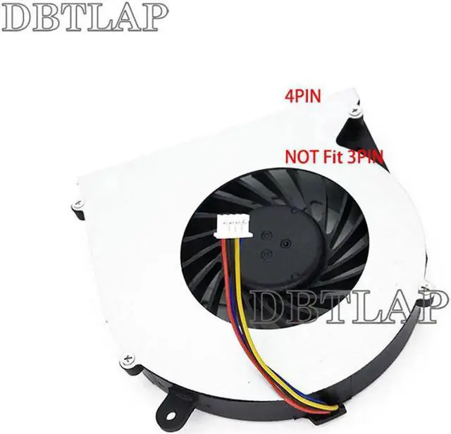 Alt view image 2 of 6 - Compatible for Toshiba Satellite L850 L850D L855 L855D Laptop CPU Cooling Fan 4-Pin Connector FT02 Fan