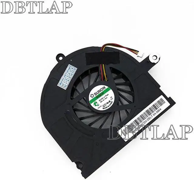 Alt view image 2 of 6 - Laptop Fan for Toshiba Qosmio X300 X300-11S X300-11W X300-12H X300-16C X300-16D X305-Q701 KSB0705HA 8604W6R AB0905HX-S03 CPU Fan