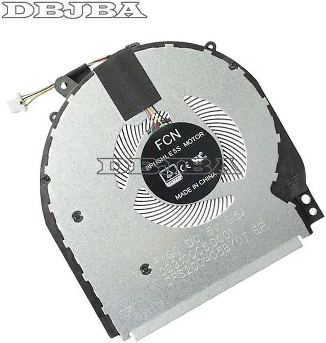Alt view image 2 of 6 - Fan For HP Pavilion x360 14-CD 14M-CD 14M-CD0001DX 14M-CD0003DX 14M-CD0005DX 14M-CD0006DX 14-cd005ns TPN-W131 L18222-001 CPU Cooling Fan