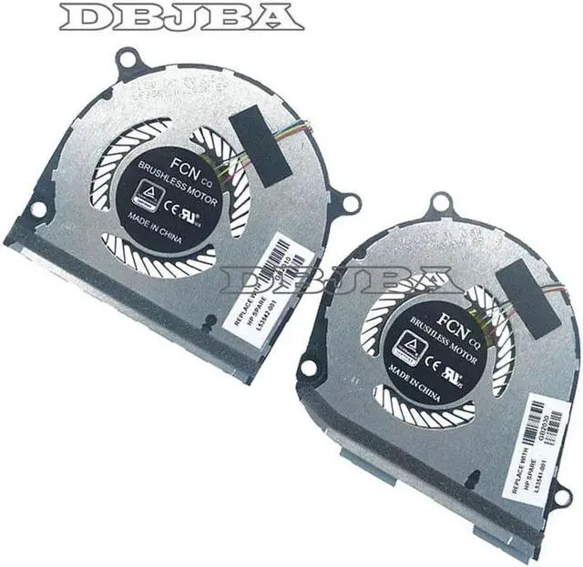 Main image of Laptop CPU GPU Cooling Fan For HP ENVY X360 15-DS 15-DR L53542-001 L53541-001