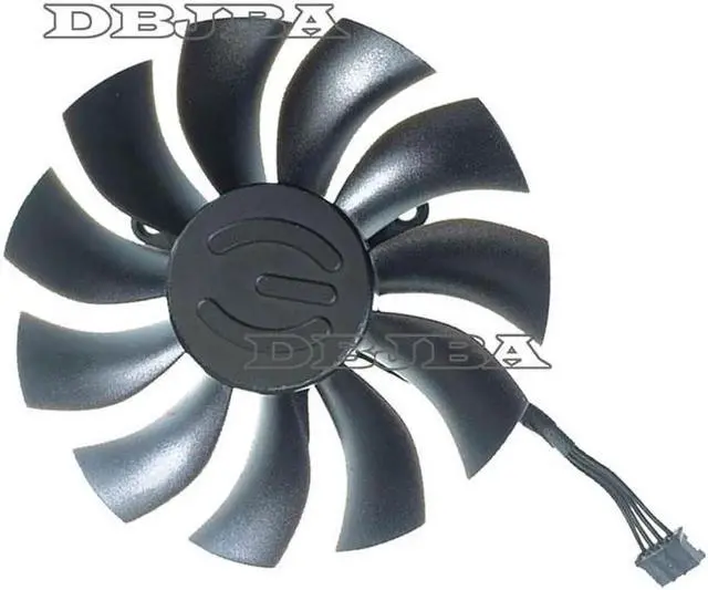 Alt view image 2 of 2 - PLA09215B12H Fan For EVGA GeForce GTX 1060 SC MINI ideo Graphics card cooling fan