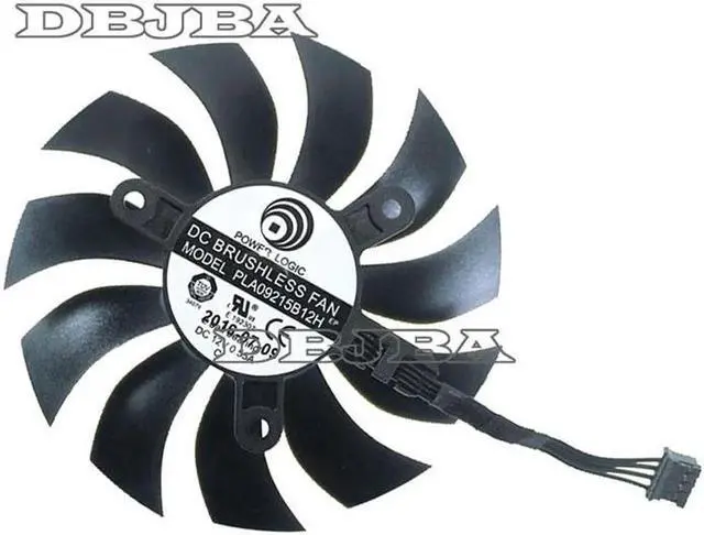 Main image of PLA09215B12H Fan For EVGA GeForce GTX 1060 SC MINI ideo Graphics card cooling fan