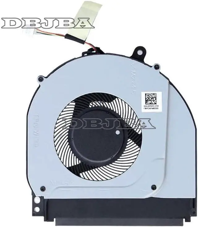 Alt view image 3 of 6 - Fan For HP 14-DH 14M-DH 15-DQ 14T-DH000 14T-DH100 14-DH0007CA 14-DH0008CA 14-DH0013NR 14-DH1008CA 14M-DH0001DX 14M-DH1001DX 14M-DH1003DX CPU Cooling Fan