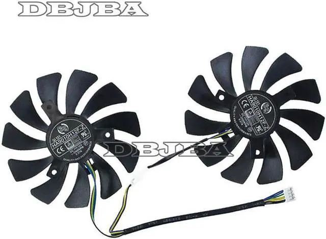 Alt view image 2 of 2 - Card Cooling Fan For MSI GeForce GTX 1050 Hurricane GTX 1060 Hurricane 6G GDDR