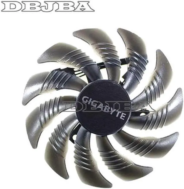 Alt view image 2 of 2 - T129215SU Cooling Fan For Gigabyte GeForce GTX 1050 Ti RX 480 470 GTX 1060 G1