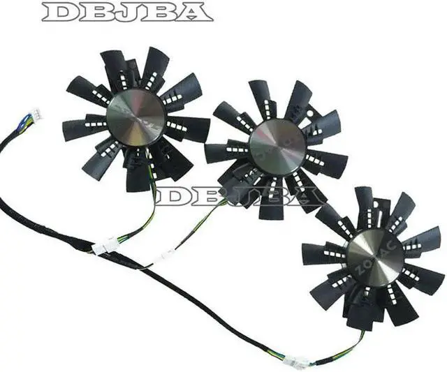Main image of 3PCS GA92S2U ZOTAC GTX 1070 1070Ti GTX 1080 AMP Extreme Video Card Cooling Fan